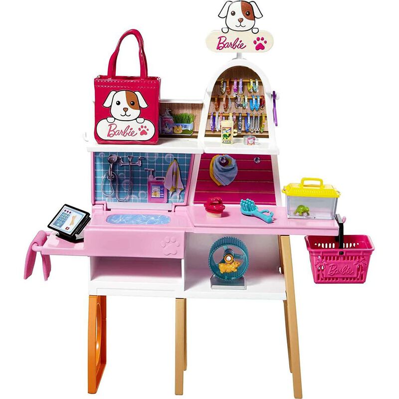 Barbie Tienda De Mascotas Con Accesorios, Inclu... image number null