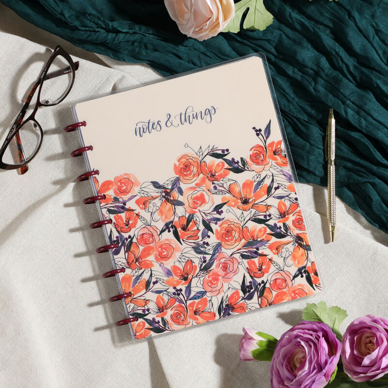 Cuaderno Happy Planner Cl&aacute;sico Con Cuadr&iacute;cula D... image number null