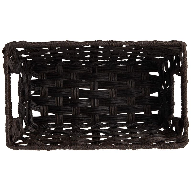Cesta Whitmor 29 cm x 17 cm x 11 cm marr&oacute;n teji... image number null