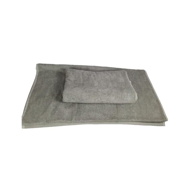 Set 2 Toallas Alberca Hotelera GRIS 200x90cm 98... image number null