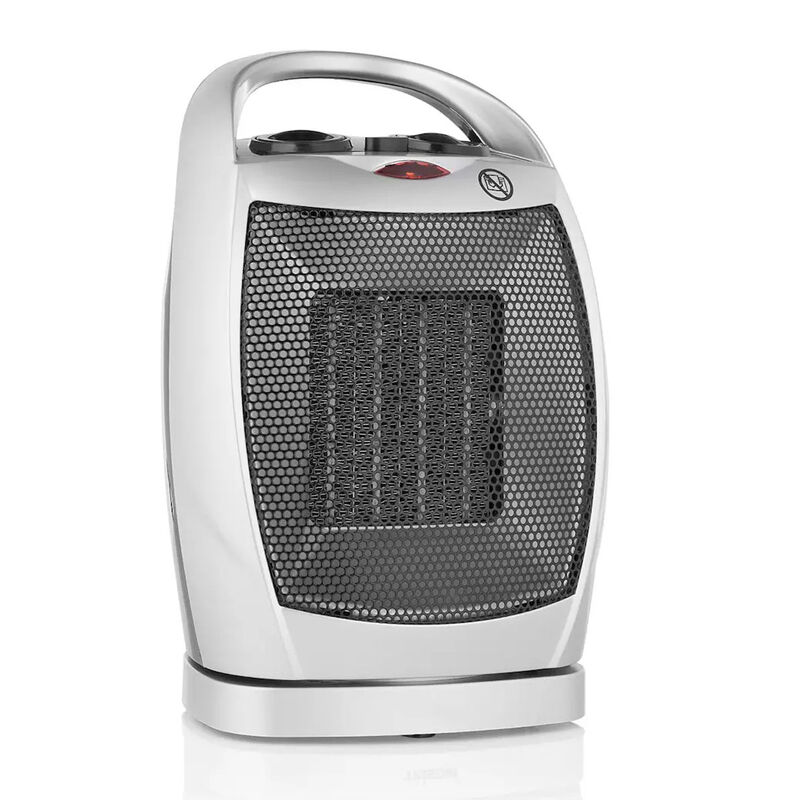 Ventilador Calefactor Eléctrico 2 En 1 Gris 480... image number null