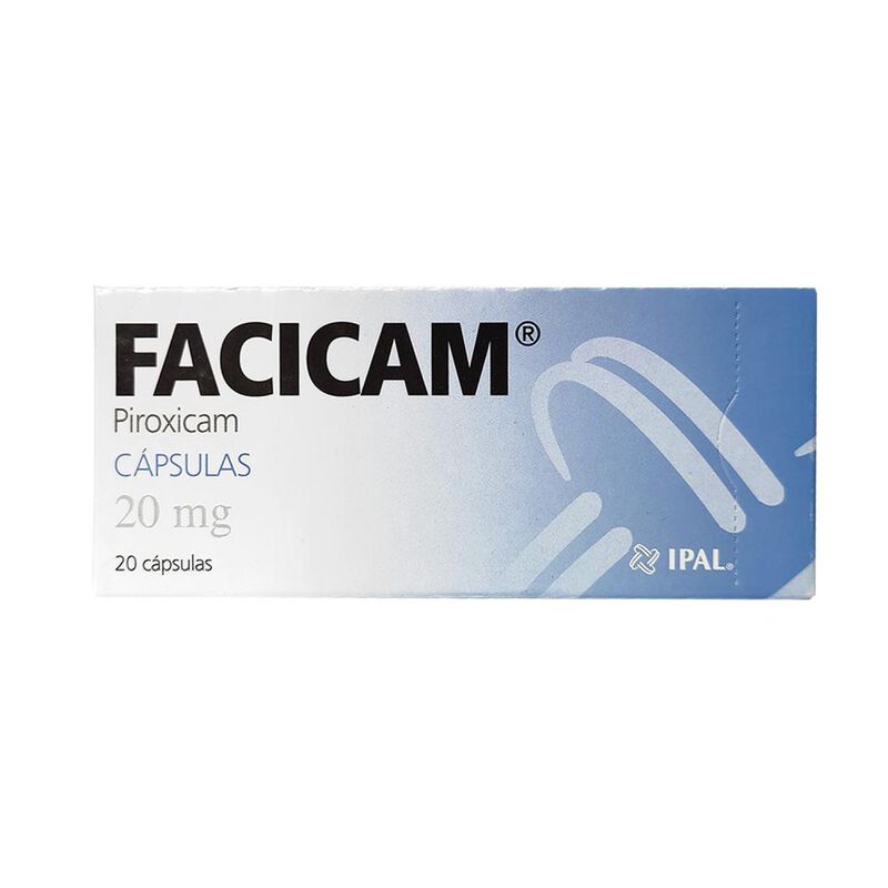 Facicam 20 Mg 20 C&aacute;psula(s) image number null