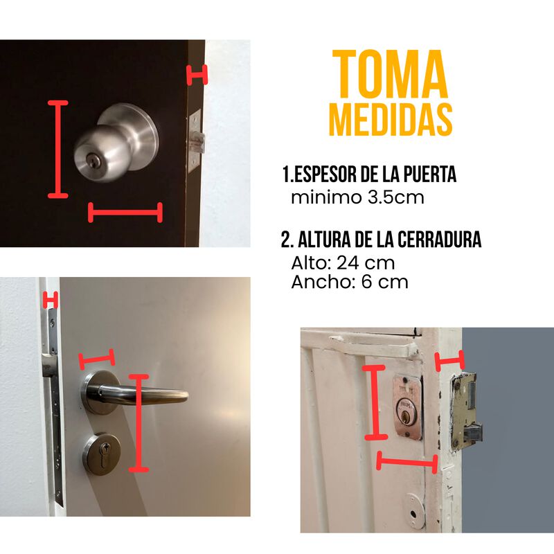 Cerradura Chapa Inteligente Wi-Fi Mod-B110 Daxx... image number null