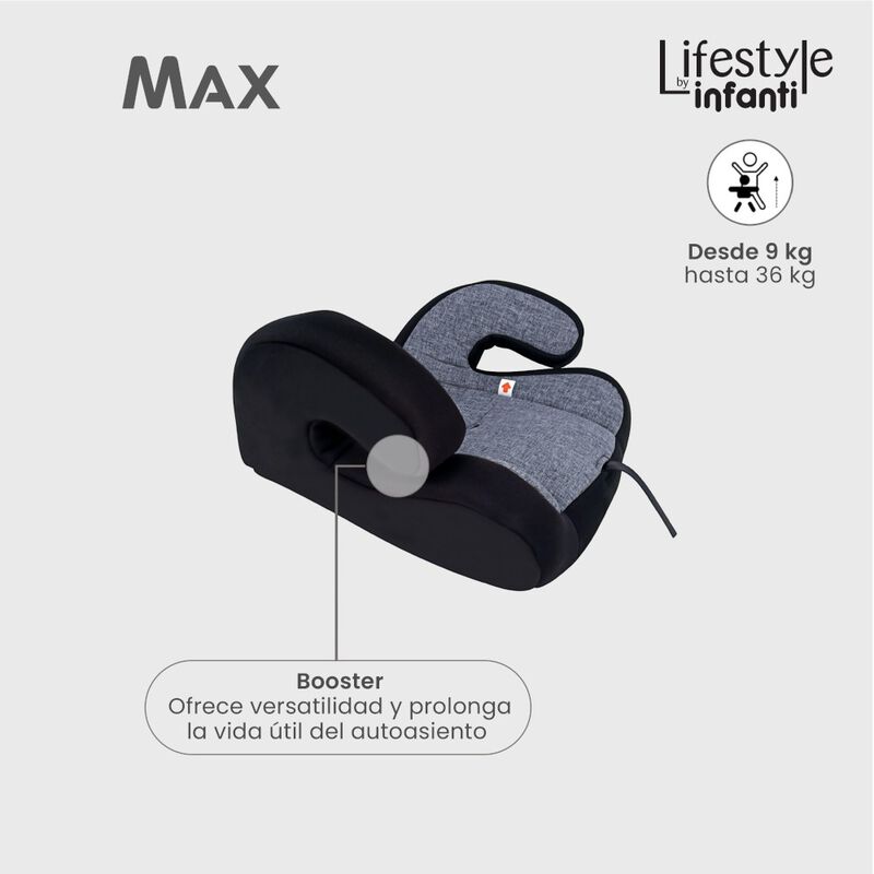 Autoasiento Booster Para Beb&eacute; Max image number null
