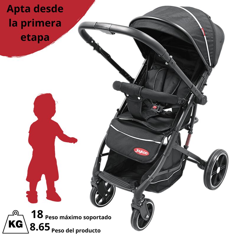 Carriola para Beb&eacute; Manubrio Reversible Plegable... image number null