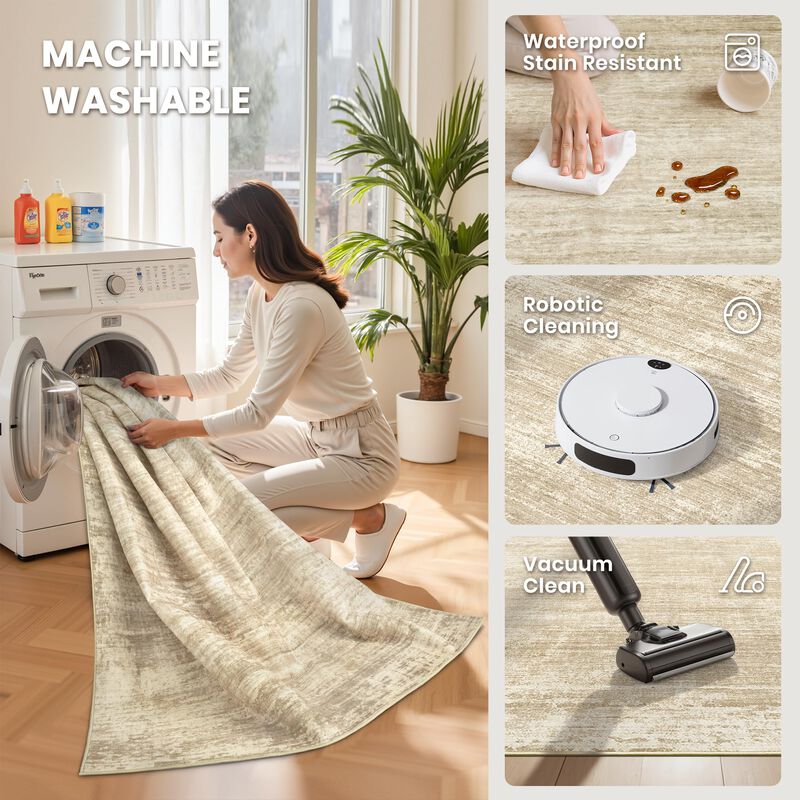 Alfombra Zesthome 183 &times; 274 cm Lavable Con Dise... image number null