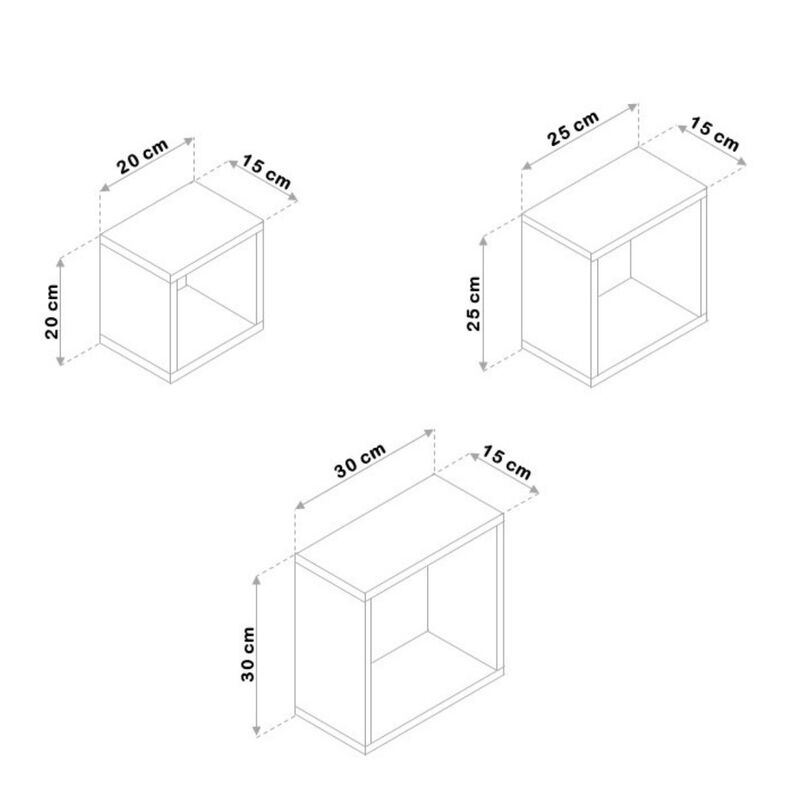 Repisa Bertolini AM3078 Blanca image number null