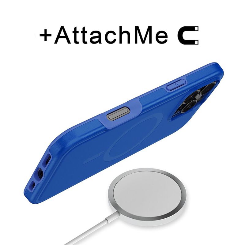 Funda Mybat Fuse Mag Para Iphone 16 Pro - Azul image number null
