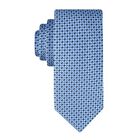 Corbata Tommy Hilfiger Core Microazul Tejida En Seda Para Hombre