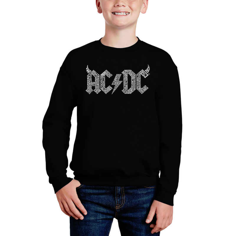 Sudadera De Cuello Redondo Word Art Para Ni&ntilde;o -... image number null