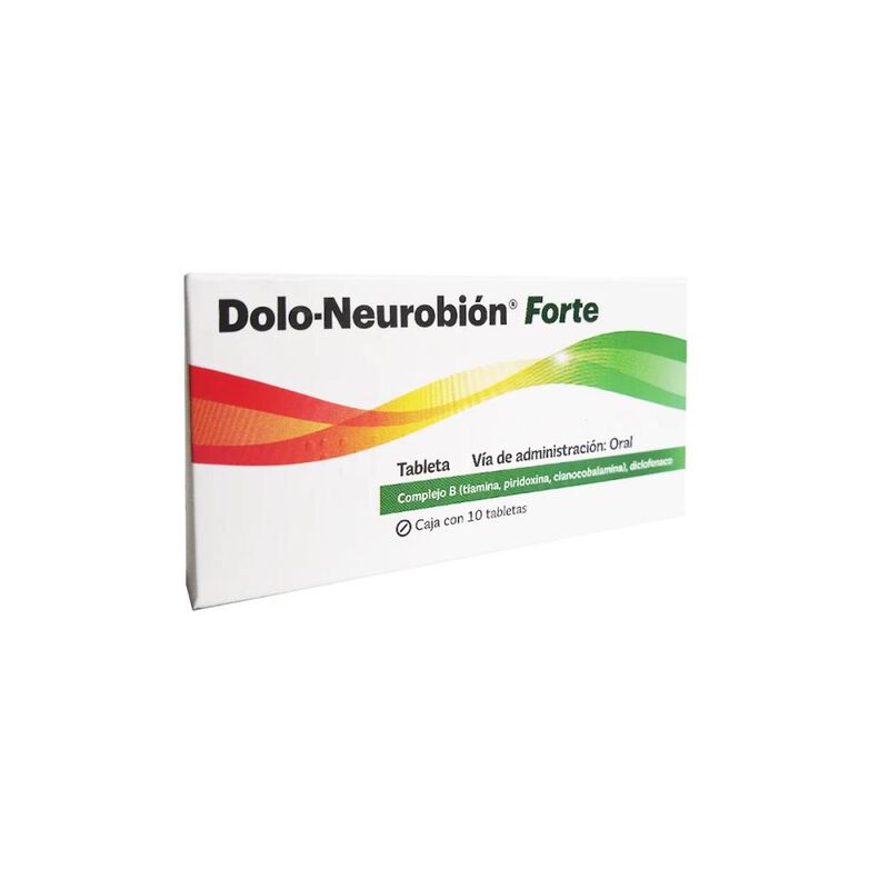 Dolo-neurobion Forte 50/50/50/1 Mg 10 Tabletas image number null