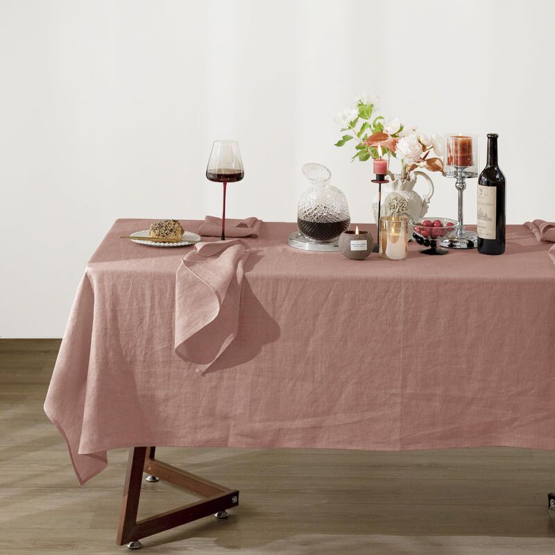 Mantel De Lino Talasily 183x274 Cm Con Acabado ... image number null