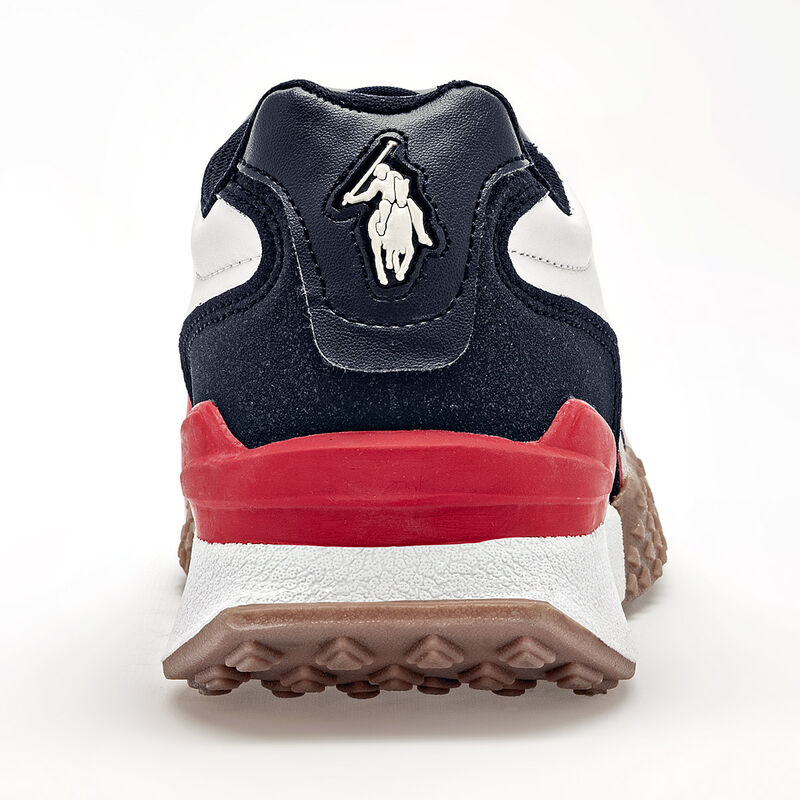 Polo exchange tenis para hombre blanco marino c... image number null