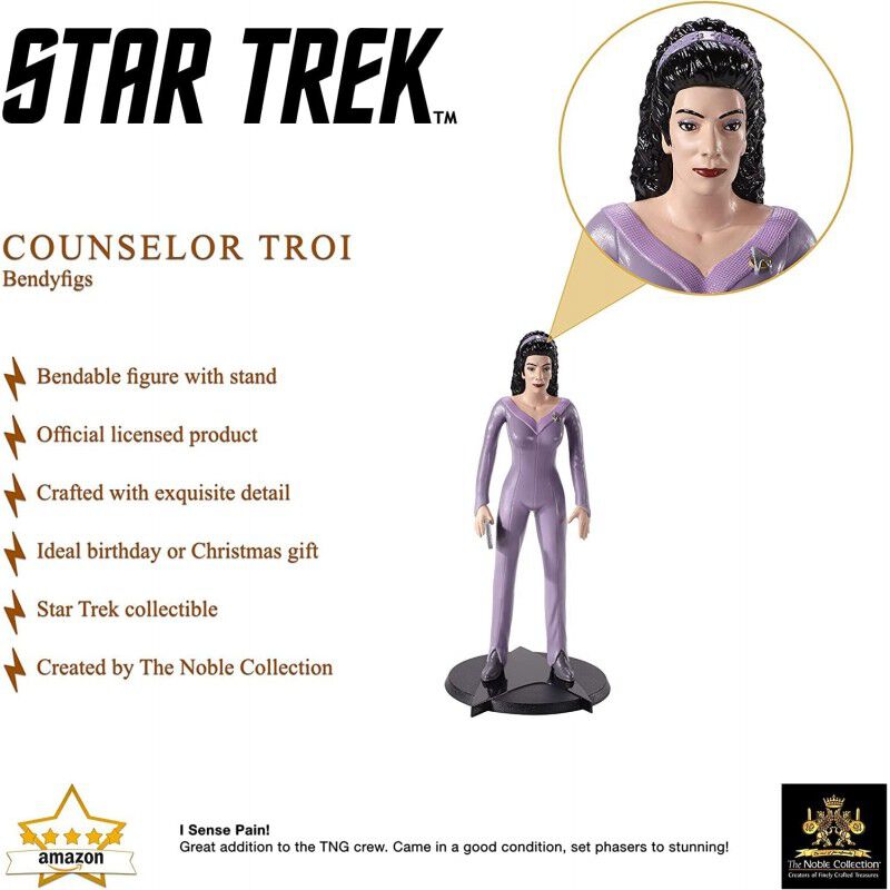 Figura Deanna Troi Star Trek La Nueva Generaci&oacute;... image number null