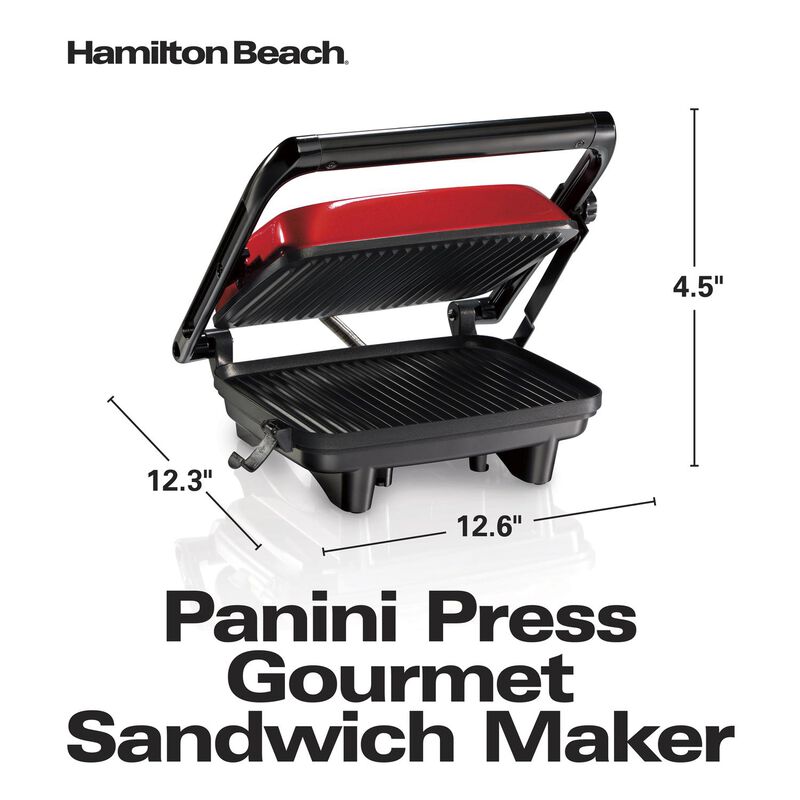 Sandwichera Panini Tortas Hamilton Beach 25462 ... image number null