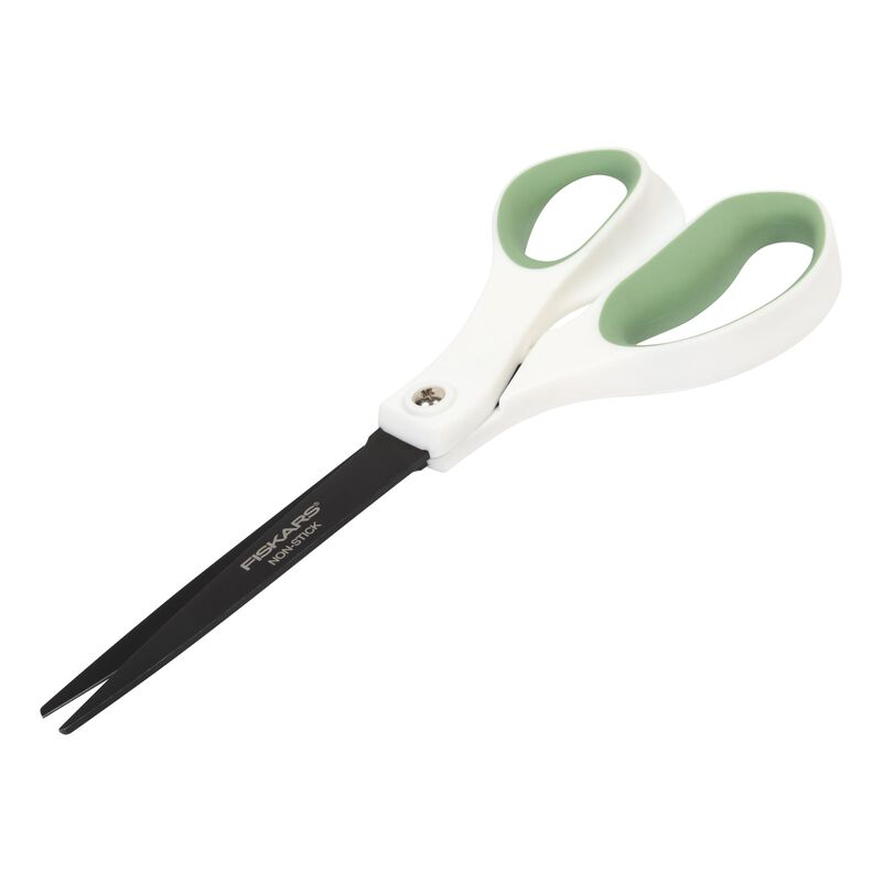 Tijeras Fiskars 20 Cm Titanio Blanco Y Verde image number null