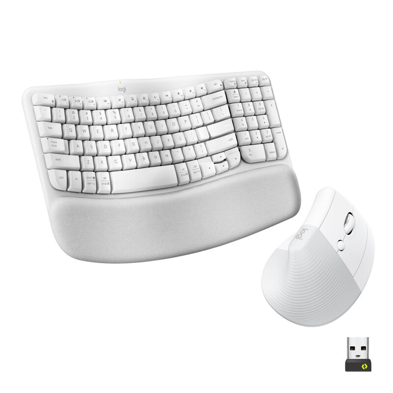 Combo Teclado Y Mouse Inal&aacute;mbricos Logitech Wav... image number null