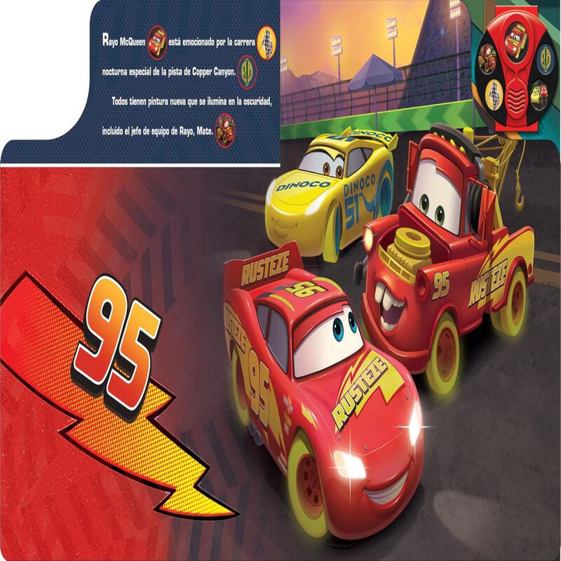 Cars - Corredores Luminosos (libro Y Brazalete ... image number null