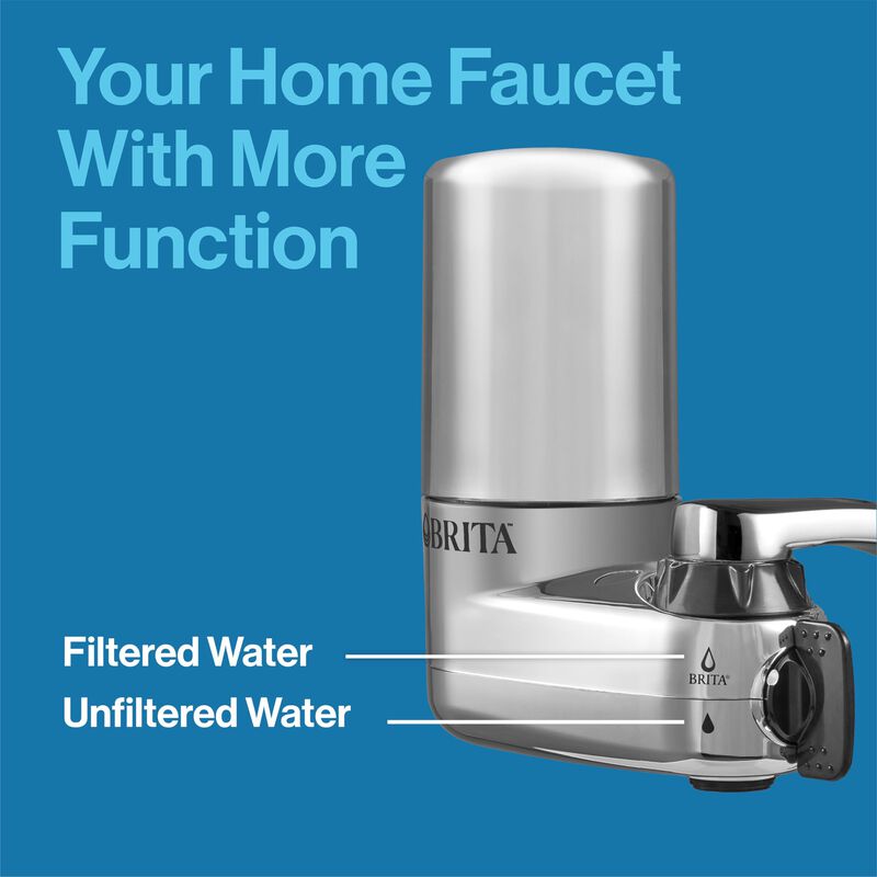 Grifo Con Filtro De Agua Mount Brita Elite Chro... image number null