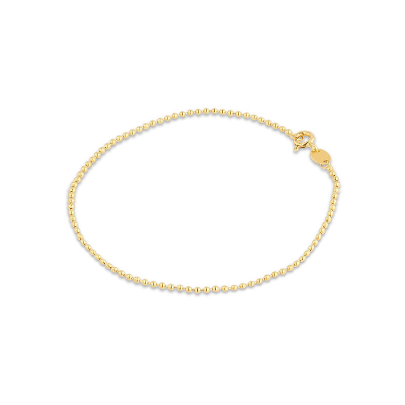 Pulsera De Oro Amarillo 14k 19 Cm 1.5 Mm | Bizz... image number null