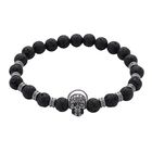 Pulseras Hombre Piedras Acero Inoxidable, Brazaletes Luckman