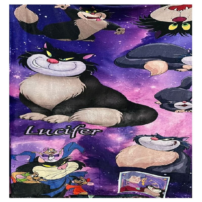 Exclusiva! Cobija Frazada Ultra Suave Gato Luci... image number null