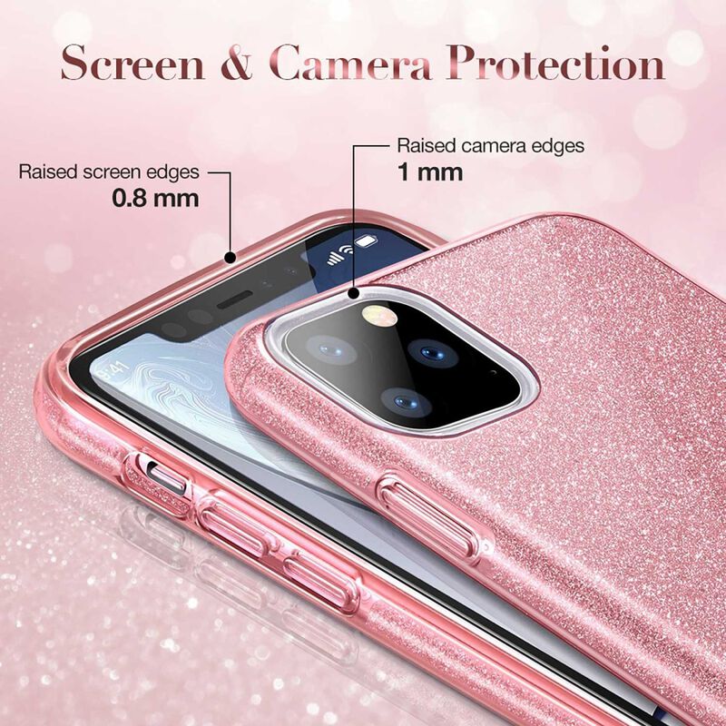 Funda Esr&nbsp;glitter&nbsp;brillos Para Iphone 11 Pro Ro... image number null