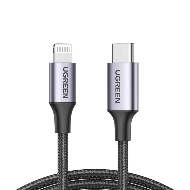Cable Datos UGREEN USB-C a Lightning 2m certifi... image number null