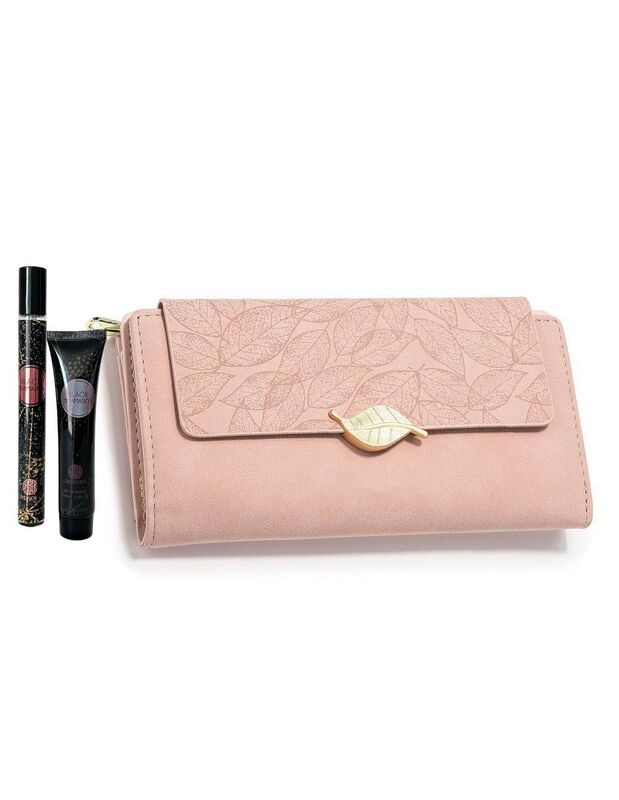 Cartera Pink Brule Moneychic Para Mujer image number null