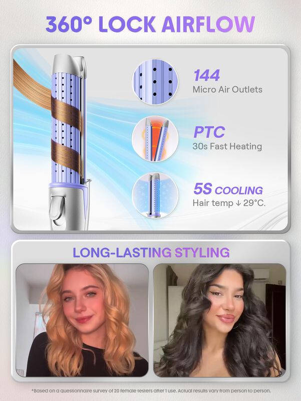Hair Styler Sheglam Hair Cool Lock Airflow Riza... image number null