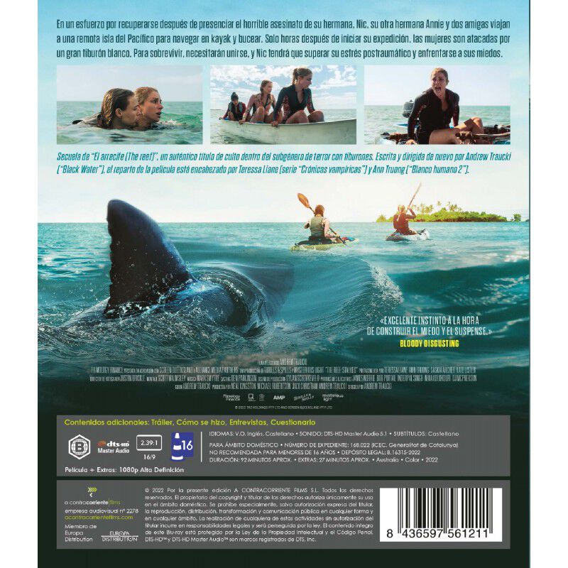 El arrecife: Atrapadas [Blu-ray] image number null