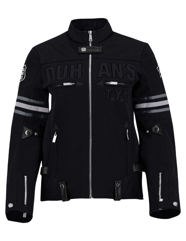 Chamarra Biker Caballero Proteccion Codos Brazo... image number null