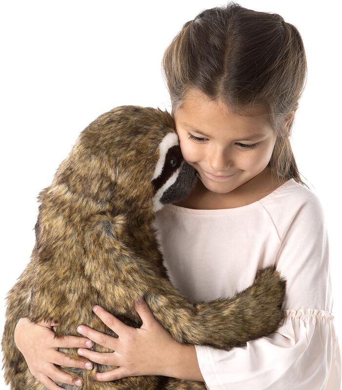 Melissa & Doug Peluche Realista De Perezoso, 14... image number null