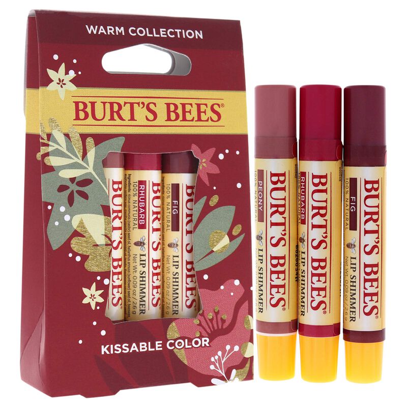Colecci&oacute;n Lip Shimmer Burt's Bees Kissable Colo... image number null