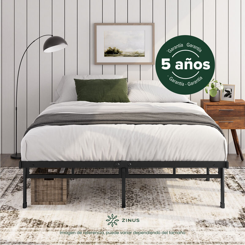 Zinus | Base De Cama Matrimonial Zinus Justin D... image number null