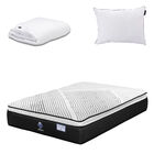 Colch&oacute;n King Size Alaska Spring Air + Almohada One + Protector Cloud Dicasa