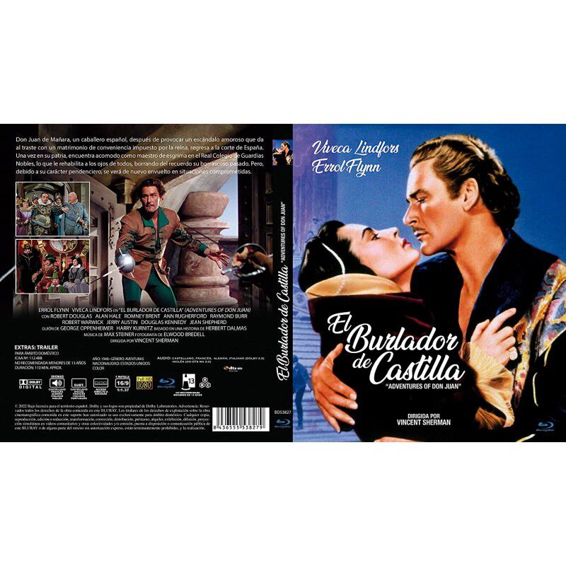 El Burlador De Castilla Bd 1948 Adventures Of D... image number null