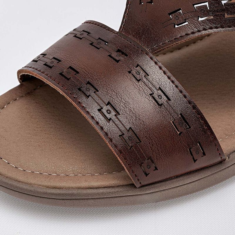Tristanni shoes sandalia cu&ntilde;a para mujer caf&eacute; c... image number null