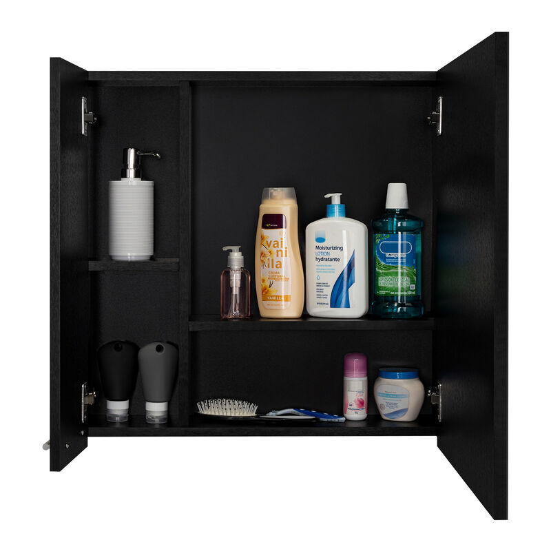 Gabinete De Ba&ntilde;o Caribe Wengue Virtual Muebles image number null