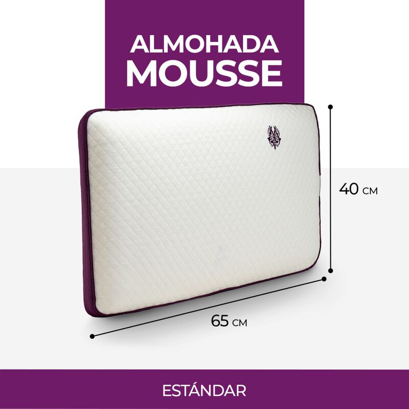 Almohada Magnus Musse Spring Air Tacto Pluma Hi... image number null