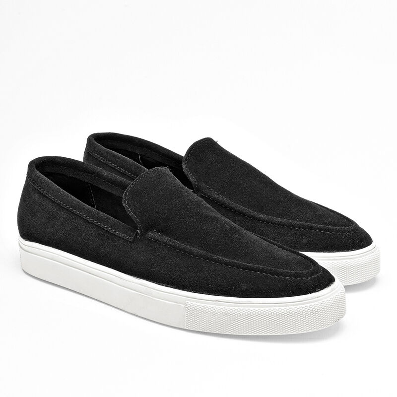 Elegancy zapato casual piel para hombre negro c... image number null