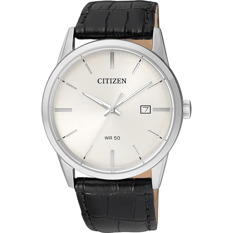 Reloj Citizen Quartz Bi5000-01a De Cuero De Ace... image number null