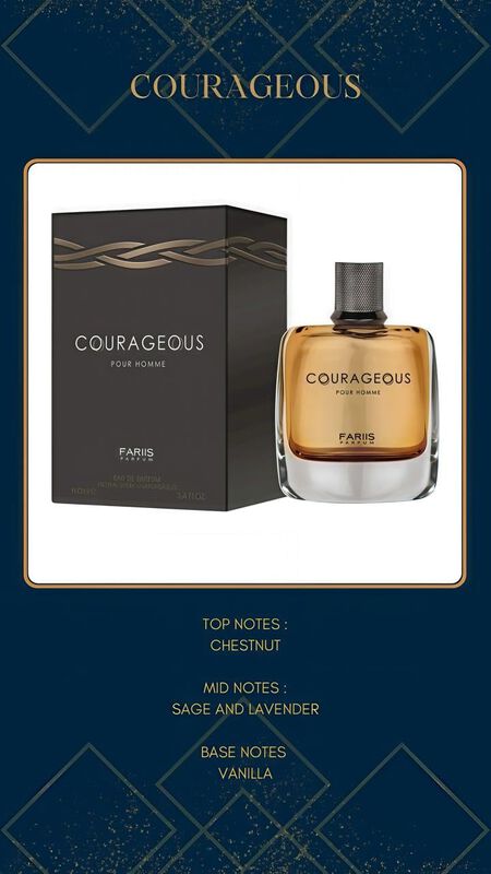 Perfume Fariis Parfum Courageous 100 Ml Para Ho... image number null