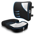 Juego De Cojines Samsonite De Espuma Viscoel&aacute;stica Para Asiento Y Soporte Lumbar