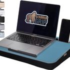 Mesa Port&aacute;til Para Laptop Gorilla Grip 42 X 30 Cm Con Coj&iacute;n De Almohada Azul