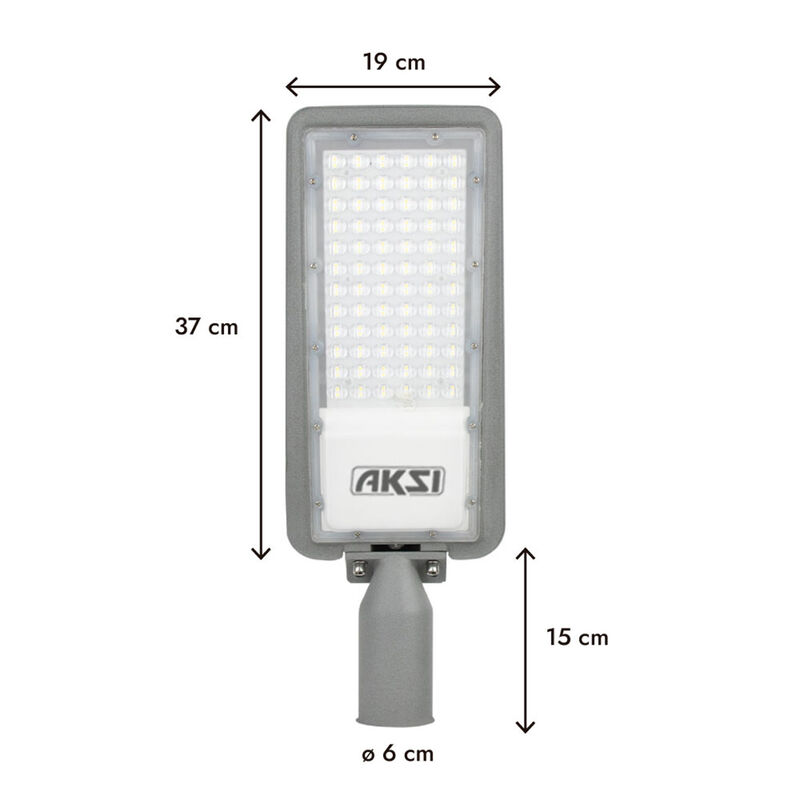Luminario Suburbano Aksi LED Plano Aluminio 100... image number null