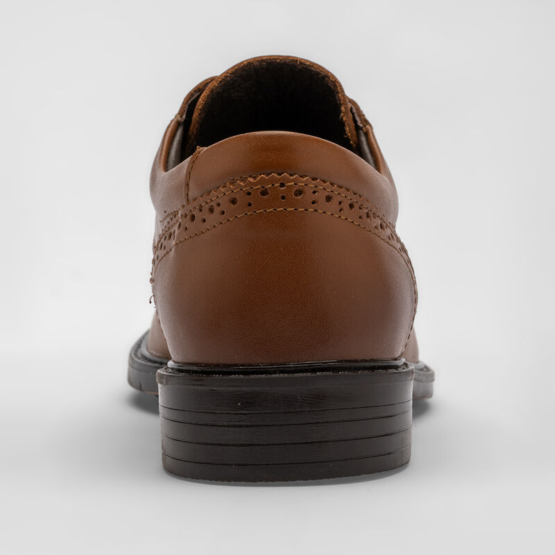 Audaz Zapato Casual De Piel Para Ni&ntilde;o Camel Cod... image number null