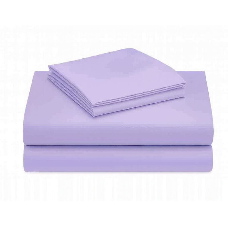 Juego de S&aacute;banas Tacto Algod&oacute;n Suaves y Durader... image number null