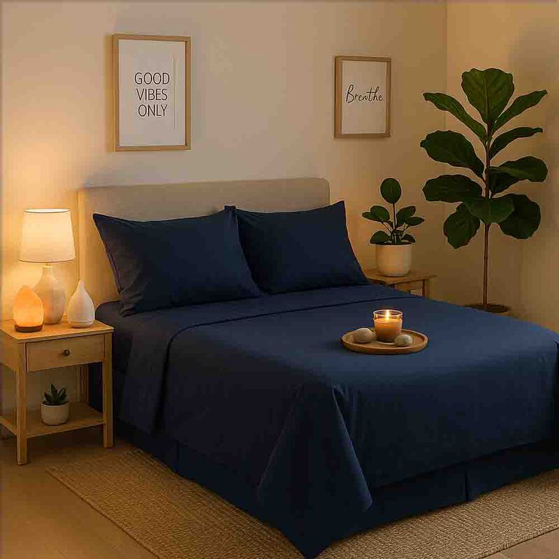 Juego de S&aacute;banas King Size 100% Algod&oacute;n Premium... image number null