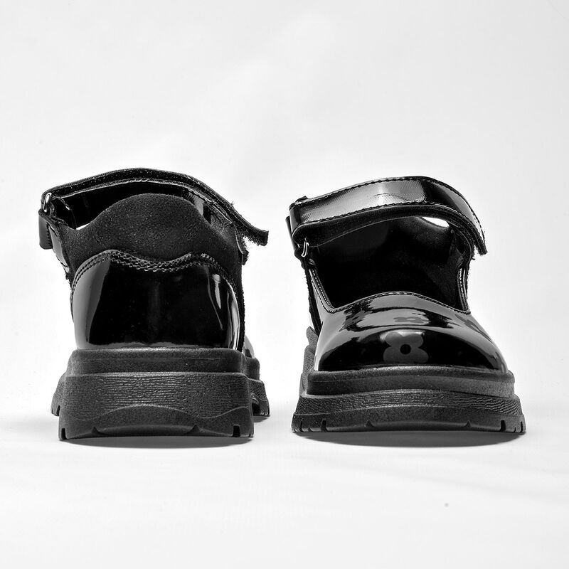 Trenesito Zapato para niña negro charol image number null